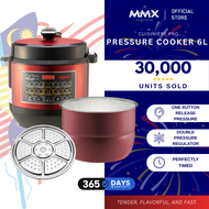 MMX Ewant Pro GP60 Extra Safety & Double Pressure Regulator Periuk Tekanan 6L