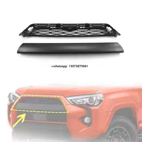 LUMA Accessories Offroad Upper Mesh Grill Front Bumper Grille Fit for 2020-2023 4runner TRD Pro
