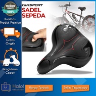 Soft Bicycle Seat Saddle with Comfortable Spring Shock Absorption Suspension