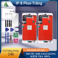 Genuine LCD screen compatible with IPhone 8 Plus White, 100% tested and free kit