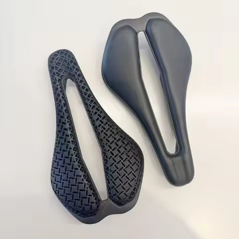 Carbon 3D Printed Bike Saddle Ultralight Road MTB Seat Parts Racing 7x9mm 105g/145g Seating Cushion 