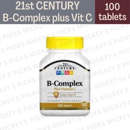 21st Century, B-Complex Plus Vitamin C, 100 Tablets