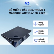 Macbook Air M2 13.6'' 2022 Innostyle Diamond Guard 6-IN-1 Skin Set