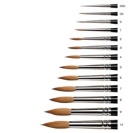 [1/2] Winsor & newton Handmade Kolinsky Sable Watercolour Brush Series 7 Made in U.K. I Genuine Coli