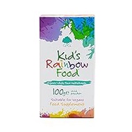Kid's Rainbow Food | Organic Whole Food Multivitamin for Children | 100g Vegan Drink Powder | Ideal for Children | G&amp;G Vitamins