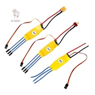 SHOUKEY ESC Brushless Motor, Helicopter Boat 30A/40A Speed Controller,  RC Parts Banana Head T Plug 