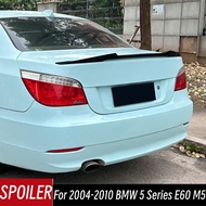 For BMW 5 Series E60 M5 520i 530i 535i 540i 550i M4 Style Rear Trunk Lid Boot Ducktail Lip Spoiler W