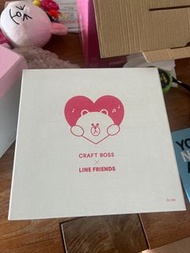 Line Friends x 日本Craft Boss 咖啡 非賣品 抽奬杯碟套裝