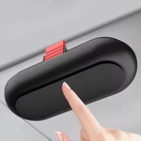 Car Glasses Holder Box Sunglasses Storage Case Visor Clip Card Organizer Auto Accessories For Jeep K