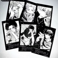 咒术回战五条悟同人小卡风爱豆追星3寸小卡伏黑惠自制小卡popiJujutsu Kaisen Gojo Satoru Fan-made Photo Cards Idol Fandom 3inch Pho