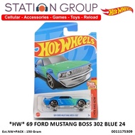 HOT WHEELS HW 69 FORD MUSTANG BOSS 302 - DIECAST