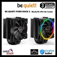 Be Quiet! Pure Rock 2 Black/FX CPU Air Cooler - Black/RGB