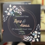 Welcome Board PVC foam board 5mm thickness Wedding Anniversary/ Wedding Board / Engagement Board / K