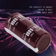 officestucio-SG 6800uF 105? 63V Capacitor Electrolytic  Low Impedance Long Life for DIY 2pcs 25 × 50