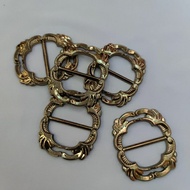 Wrapped skirt buckle ring, plastic kebaya wrap skirt ring, size 5x6cm