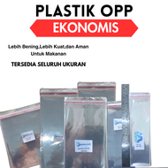 (100 LEMBAR) Plastik OPP Seal 21x30 Cm Tebal 02 / Plastik Opp Ekonomis Plastik Kemasan