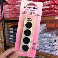 Velcro Black Circle Self-Adhesive