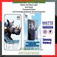 OPPO A12 A12e A15 A15s A3s A5s A53 A54 A92 A93 F11Pro Realme 5i C1 C25 C30 C35 Matte Blue Tempered G