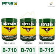 Boysen White Latex Paints Gallon - 4L for Concrete and Stone