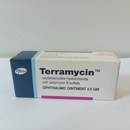 Terramycin Eye Ointment Salep Infeksi Mata Kucing dan Anjing
