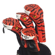 T Tiger Golf wood cover 1/3/5/UT Club Protective cover No. 1 Wooden Fairway Wooden Cap cover UT Iron