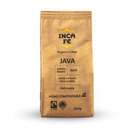 IncaFé - Java - 有機咖啡豆 - 印度尼西亞 - 重度烘焙 200g（9228）