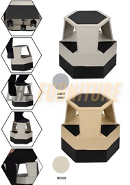 EHL FURNITURE - METAL KICK STEP STOOL