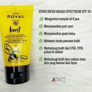 Royal boost cover me sunscreen broad spectrum SPF 30 / sunscreen Jafra