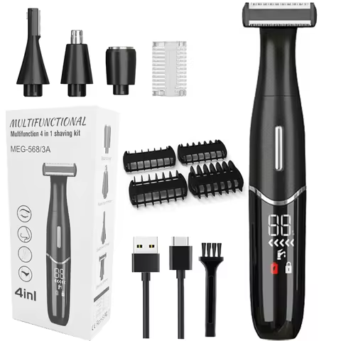 Intimate Areas Haircut Precision Shaver Men Bikini Line Sensitive Razor Balls Eggs Pubic Hair Shavin