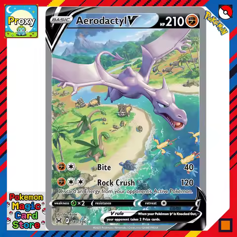 Pokemon Cards Proxy V&VMAX Series Sylveon Entei Dragonite Darkrai Aerodactyl Blaziken Gengar PKM PTC