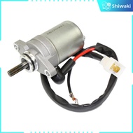 มอเตอร์สตาร์ทเตอร์สำหรับสตาร์ทเครื่องยนต์มอเตอร์ไซค์ของ Shiwaki สำหรับ RSZ100 ZY100 BWS100อุปกรณ์เสร