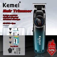 Kemei KM-1740 Electric Hair Clippers Barber Fade Professional Cordless Hair Trimmer Rechargeable Hai