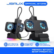 JSAUX HB0705 USB-C 7-in-1 RGB Cooling Docking Station HDMI 2.1 4K@120Hz 100w Fast Charge