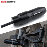 With Logo SV650 For Suzuki SV 650 1999-2018 SV650X 2018-2020 Motorcycle CNC Accessories Exhaust Slid