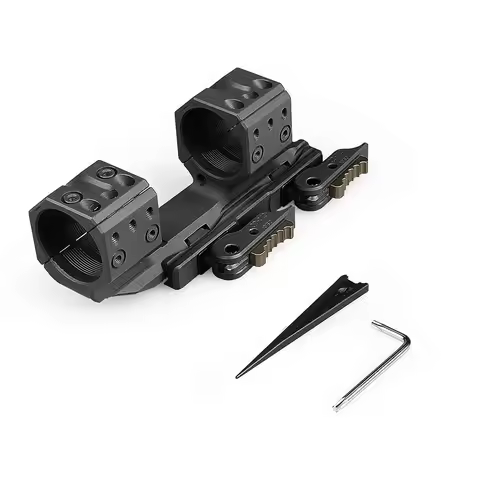 Tactical 30MM scope mount Hunting rifle scope ring Cantilever Scope Mount 34MM H38mm / 1.5" 6MIL QDP