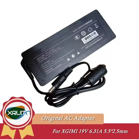 Original 19V 6.31A 6.32A 120W AC/DC Adapter Charger For XGIMI Projector Z8X XJ03Q Z6X Pro z7x Z5 M8
