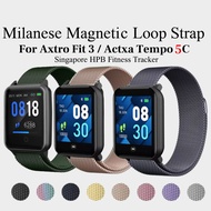 Actxa Tempo 5C Milanese Strap High Quality Magnetic Metal Replacement Watch Band for Axtro Fit 3 Sin