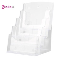 A5 Acrylic Brochure Display Stand Rack Flyer Holder Magazine Organizer