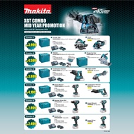 MAKITA 40VMAX XGT COMBO MID YEAR ( HP002GD201 / DF002GD201 / TW005GZ / TD003GZ )