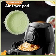 [joytownonline.sg] Silicone Air Fryer Pad Baking Accessories Air Fryer Tray for Oven Steamer Cooker