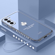 Case Samsung Galaxy S22 S22 Plus S22 Ultra New Design Maple Leaf Soft Phone Case For Samsung S22Plus S22Ultra S22+ S901B S906B S908B