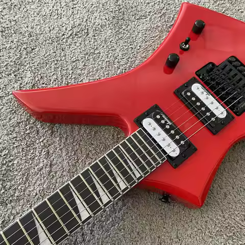 Genuine Jackson Kelly JS32 RED Electric Guitar Floyd Rose 24 Frets Rosewood Z Shape Brand New