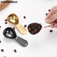 SIJIANGMOLD Coffee Scoops, Stainless Steel 15/30ml Coffee Bean Measuring Spoons, Durable 1 Tbsp or 2