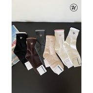 B2U Korean Import - Cute Bow Knot Cotton Socks for Girls | Spring/Summer 2026