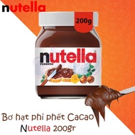 Bơ hạt phỉ phết cacao Nutella hộp 200gr