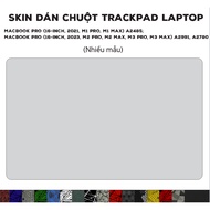Trackpad sticker for Macbook Pro (16-inch, 2021, M1 Pro, M1 Max) A2485; MacBook Pro (16-inch, 2023, 
