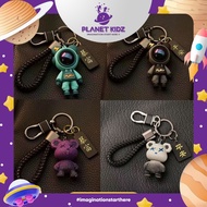 GANTUNGAN PLANETKIDZ KC46 Astro Bearbrick Keychain Cool Cute Chubby