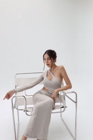 Kindacasual.bkk - Gm049 Gala Dress Grey