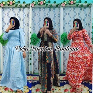 Set Muslimah Skirt Labuh (Craptop) Free Size