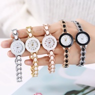 Women's Epoxy Bracelet Watch Casual Quartz Watch Simple Cat Eye Temperament Watch